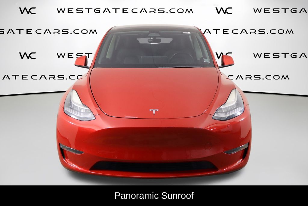 Used 2022 Tesla Model Y Long Range with VIN 7SAYGDEE3NF386578 for sale in Wake Forest, NC