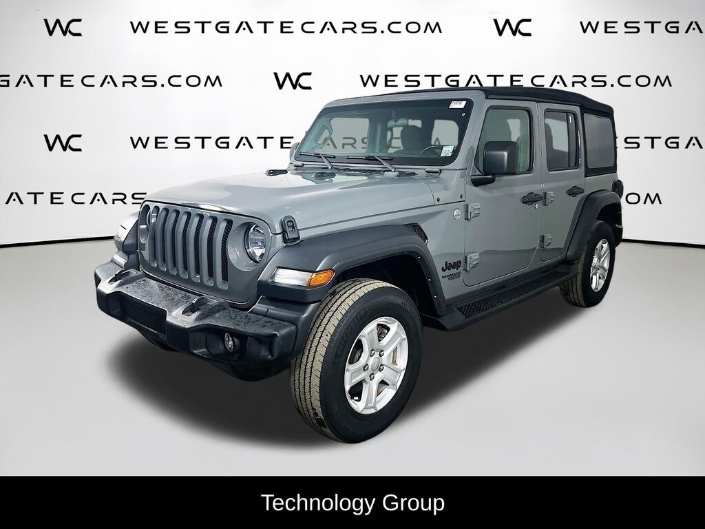 Used 2021 Jeep Wrangler Unlimited Sport S SUV