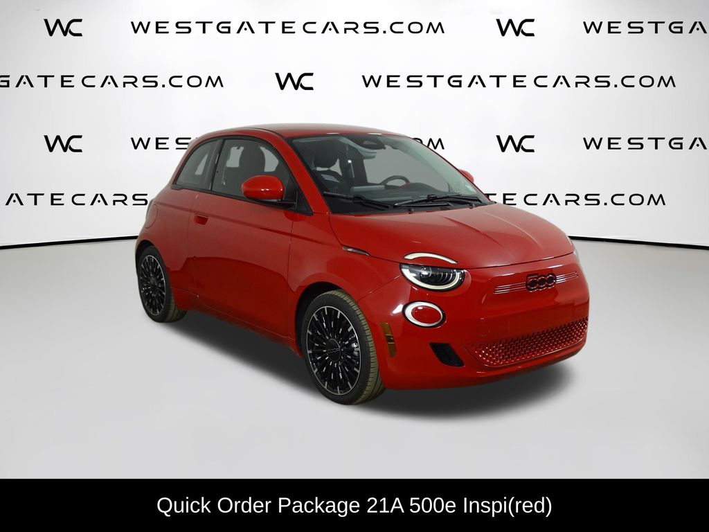 Used 2024 FIAT 500e Base with VIN ZFAFFAA42RX205816 for sale in Raleigh, NC