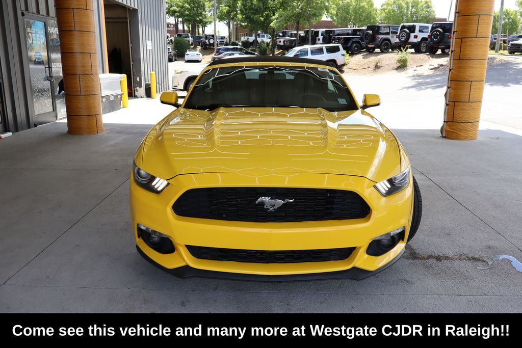 Used 2015 Ford Mustang EcoBoost Premium with VIN 1FATP8UHXF5426559 for sale in Raleigh, NC