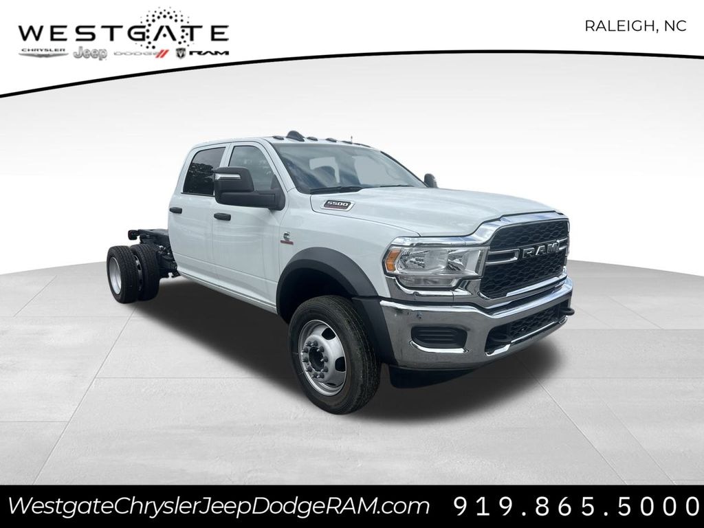 New 2024 Ram 5500 Chassis Cab 5500 TRADESMAN CHASSIS CREW CAB 4X4 60' CA Pickup
