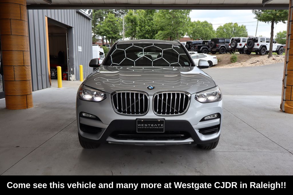 Used 2019 BMW X3 30i with VIN 5UXTR9C57KLD90581 for sale in Raleigh, NC