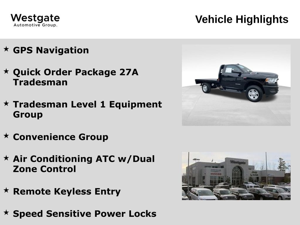 Used 2022 Ram 3500 Chassis Tradesman Truck Regular Cab