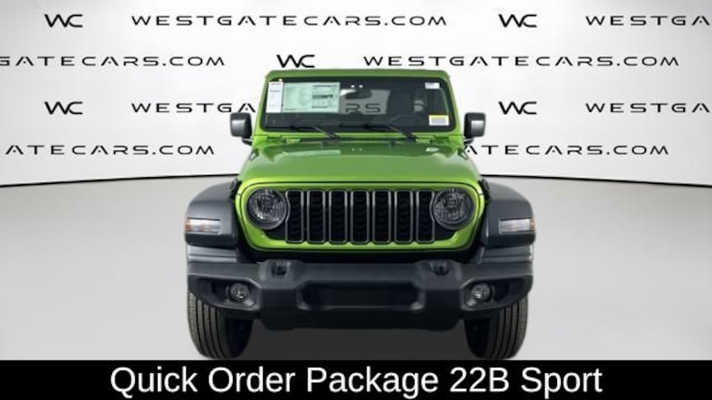 New 2026 Jeep Wrangler 2-DOOR SPORT Sport Utility