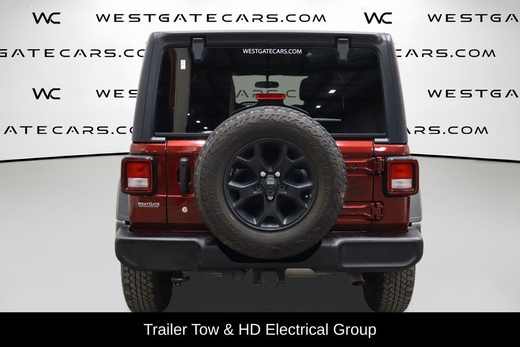 Used 2021 Jeep Wrangler Unlimited Willys SUV