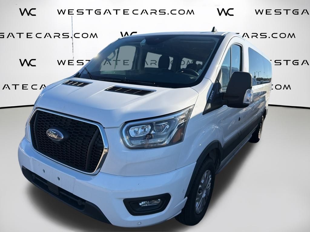 Used 2023 Ford Transit-350 Passenger XLT Wagon Low Roof Van