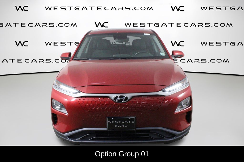 Used 2021 Hyundai Kona EV Limited with VIN KM8K33AGXMU131962 for sale in Raleigh, NC