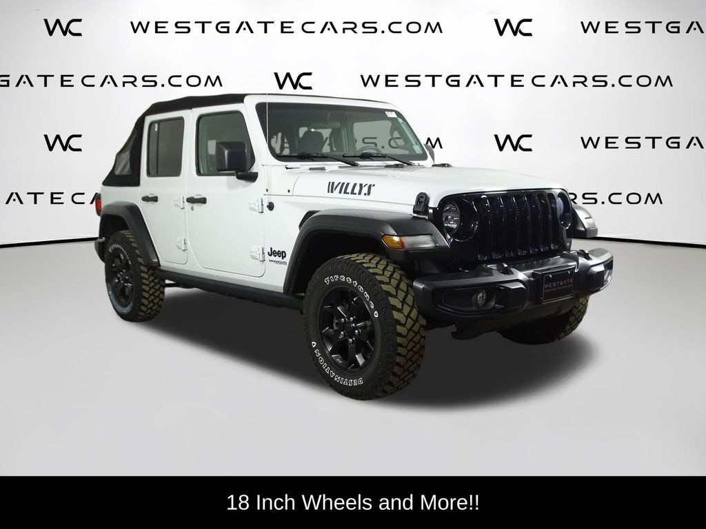Used 2021 Jeep Wrangler Unlimited Willys SUV