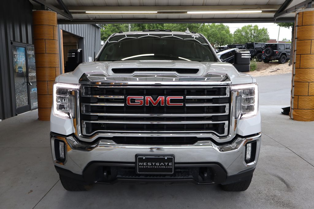 Used 2021 GMC Sierra 3500HD SLT with VIN 1GT49UEY9MF284163 for sale in Raleigh, NC