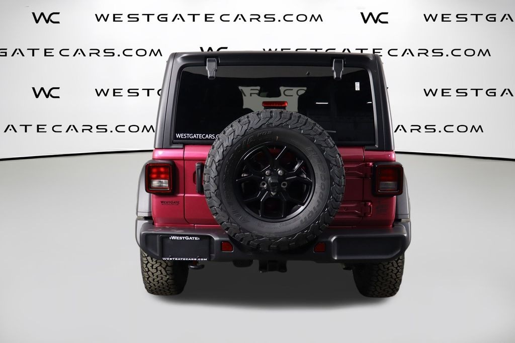 New 2026 Jeep Wrangler 4-DOOR WILLYS Sport Utility