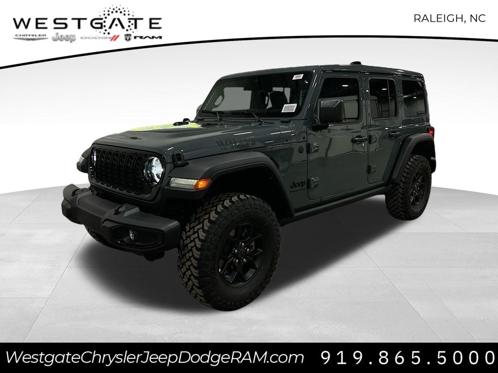 New 2026 Jeep Wrangler 4-DOOR WILLYS Sport Utility