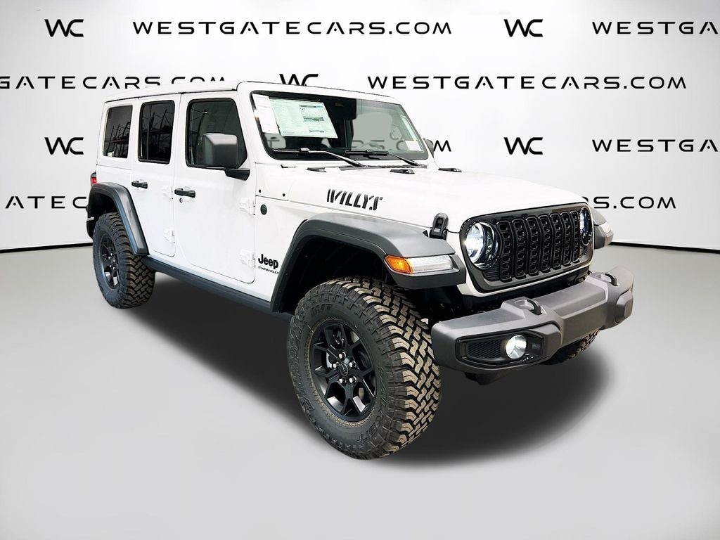New 2026 Jeep Wrangler 4-DOOR WILLYS Sport Utility