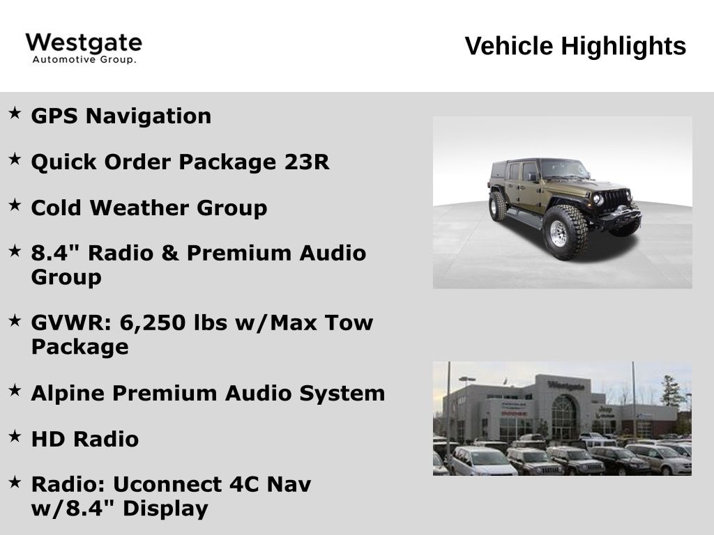 Used 2021 Jeep Gladiator Rubicon Truck Crew Cab