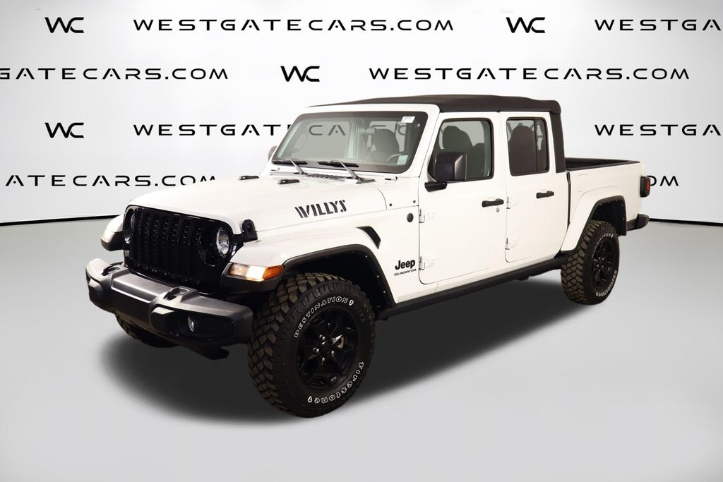 Used 2022 Jeep Gladiator Willys Truck Crew Cab