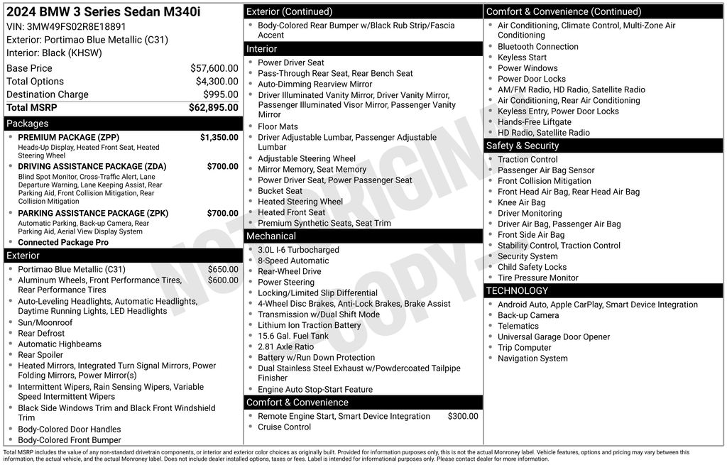 2024 BMW 3 Series M340i - Photo 15