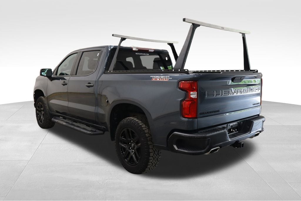 Used 2021 Chevrolet Silverado 1500 Custom Trail Boss Truck Crew Cab