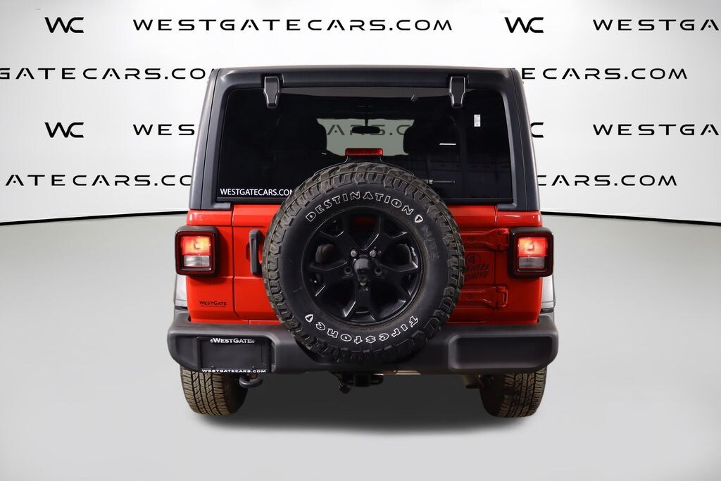 Used 2021 Jeep Wrangler Unlimited Willys SUV