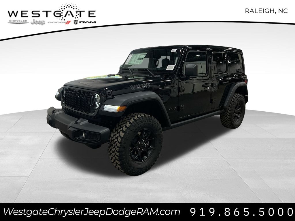 New 2026 Jeep Wrangler 4-DOOR WILLYS Sport Utility