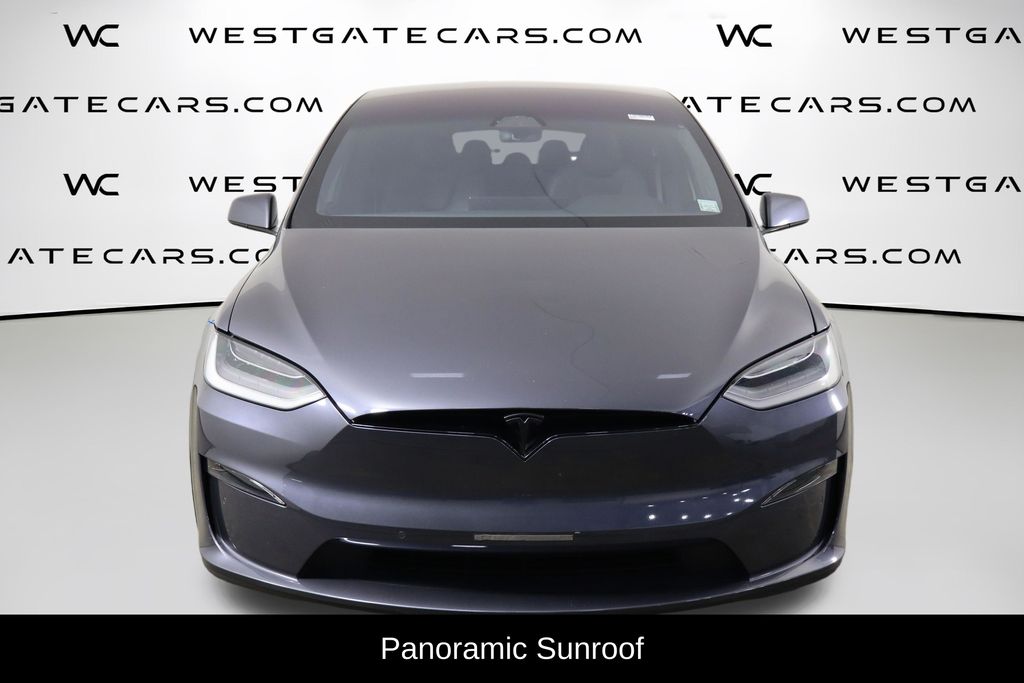 Used 2023 Tesla Model X Long Range with VIN 7SAXCAE56PF381058 for sale in Raleigh, NC
