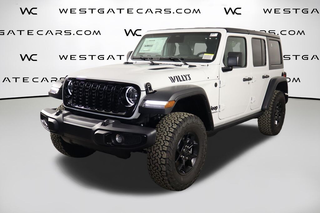 New 2026 Jeep Wrangler 4-DOOR WILLYS Sport Utility