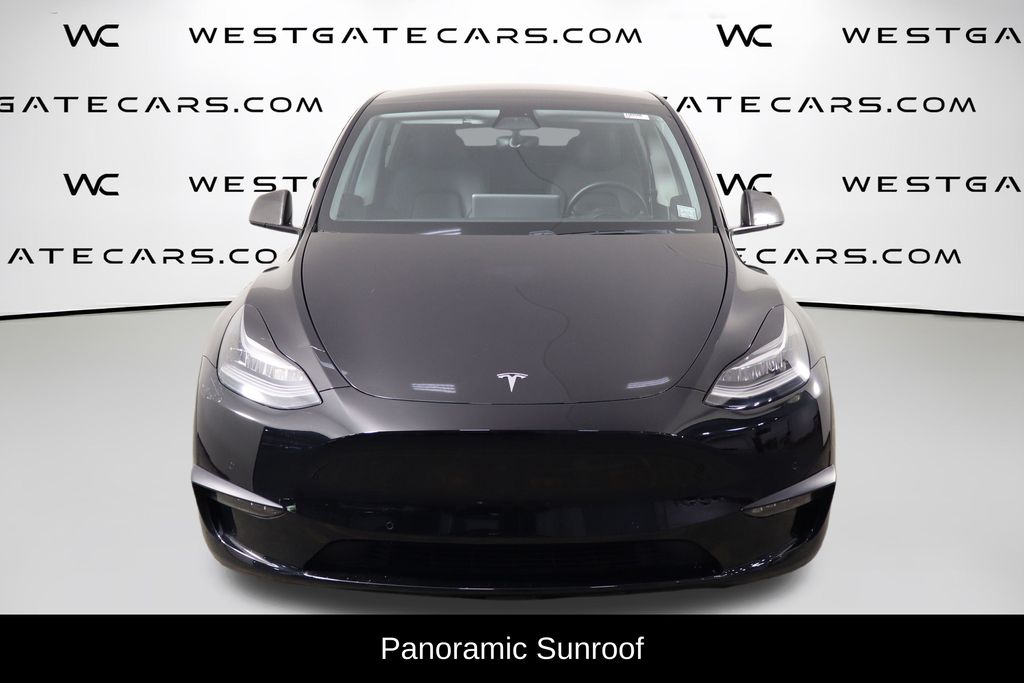 Used 2021 Tesla Model Y Long Range with VIN 5YJYGDEEXMF065021 for sale in Raleigh, NC