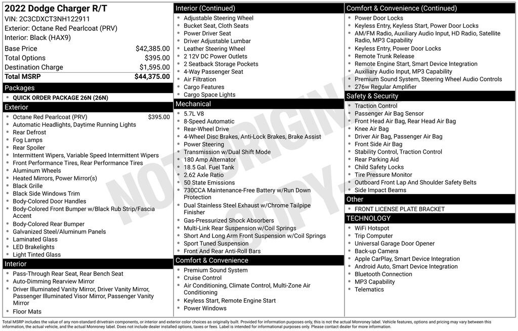 Used 2022 Dodge Charger R/T Sedan