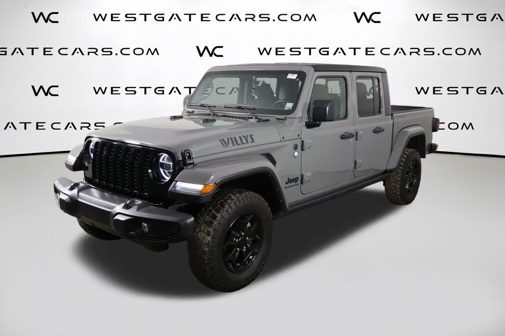 Used 2022 Jeep Gladiator Willys Truck Crew Cab