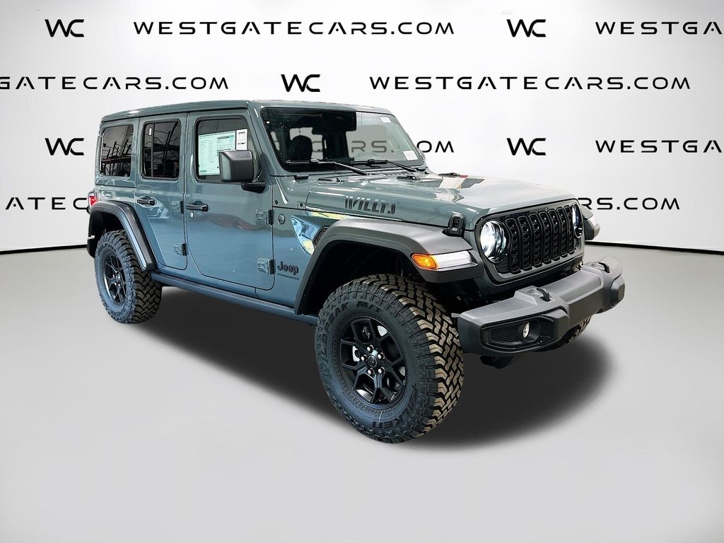 New 2026 Jeep Wrangler 4-DOOR WILLYS Sport Utility