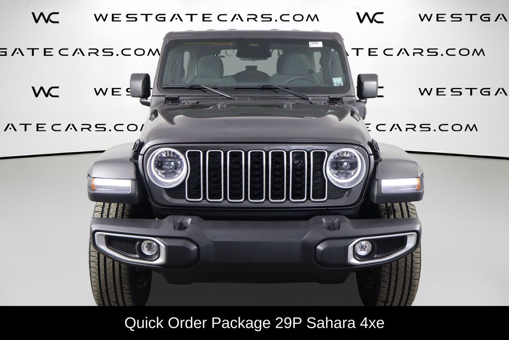Used 2025 Jeep Wrangler 4xe Sahara 4XE with VIN 1C4RJXP66SW601114 for sale in Raleigh, NC