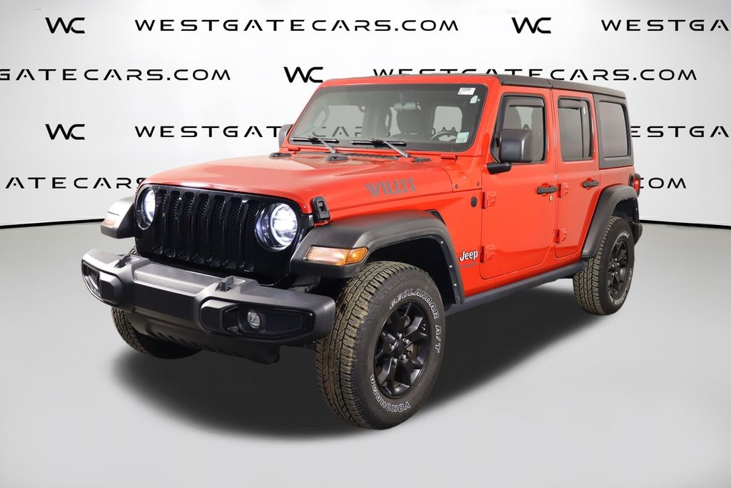 Used 2021 Jeep Wrangler Unlimited Willys SUV
