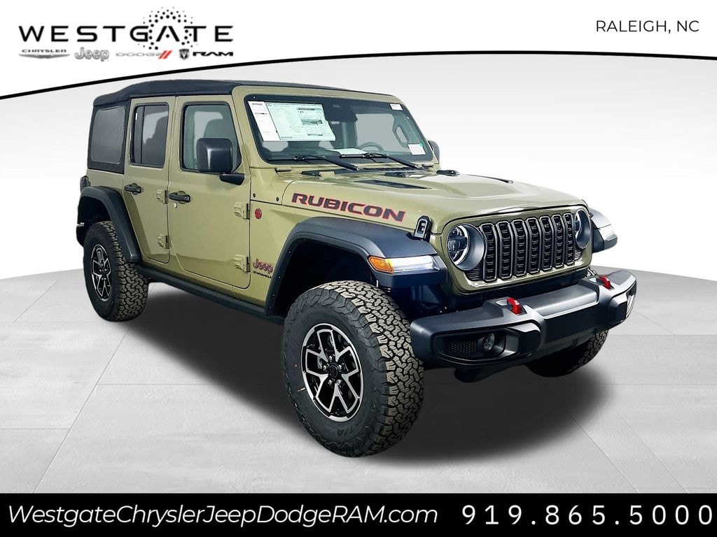 New 2026 Jeep Wrangler 4-DOOR RUBICON Sport Utility