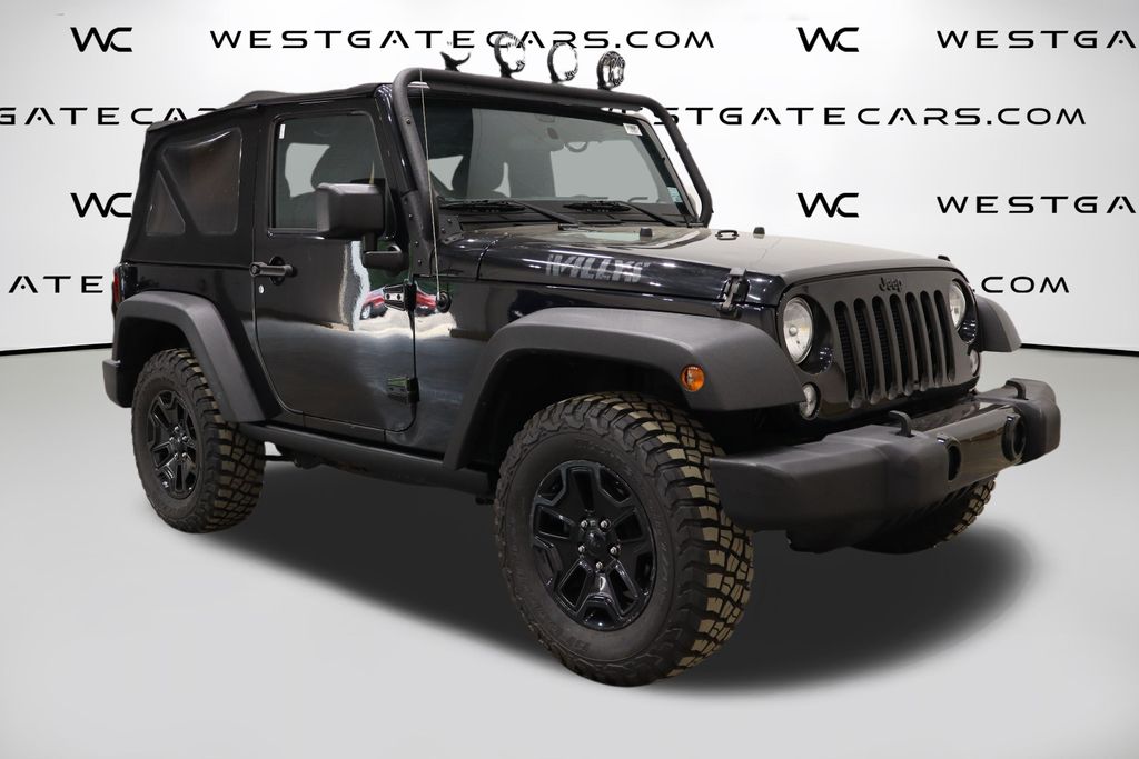 2017 Jeep Wrangler Willys Wheeler