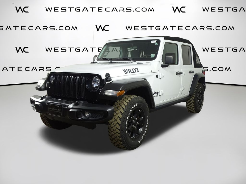 Used 2021 Jeep Wrangler Unlimited Willys SUV