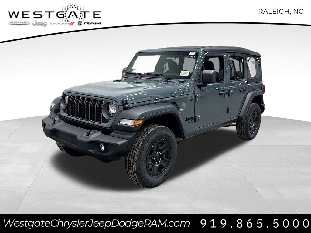 New 2026 Jeep Wrangler 4-DOOR SPORT Sport Utility