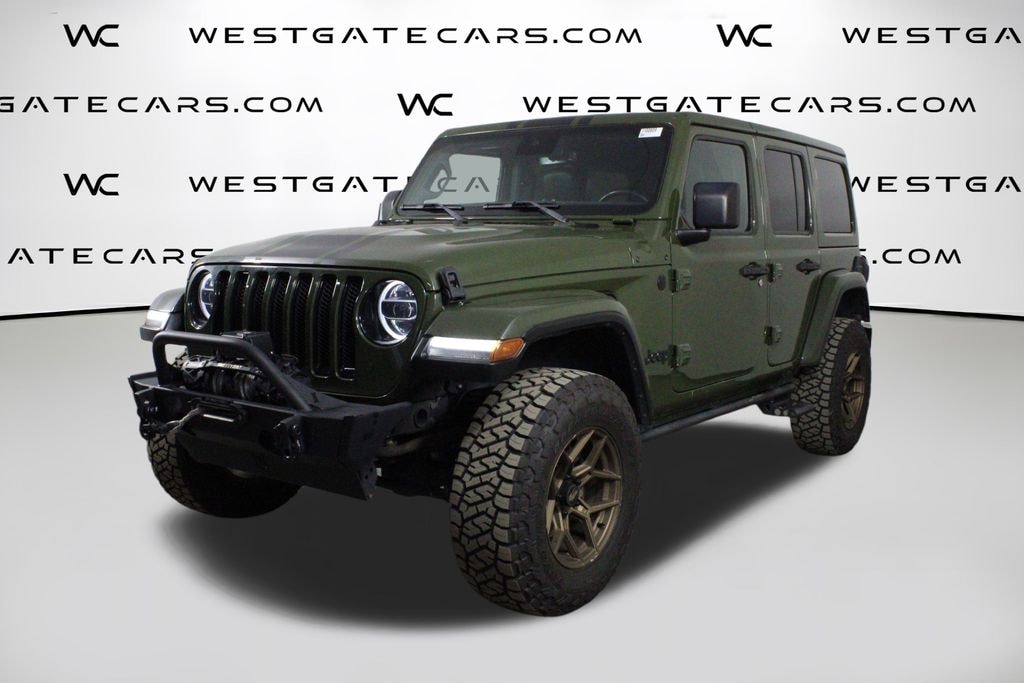 Used 2021 Jeep Wrangler Unlimited Sahara Altitude SUV