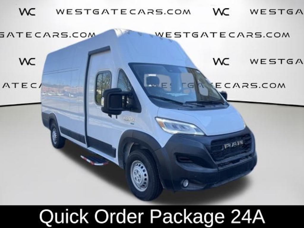 New 2024 Ram Promaster 3500 EV PROMASTER EV SUPER HIGH ROOF 159â WB EXT Cargo Van
