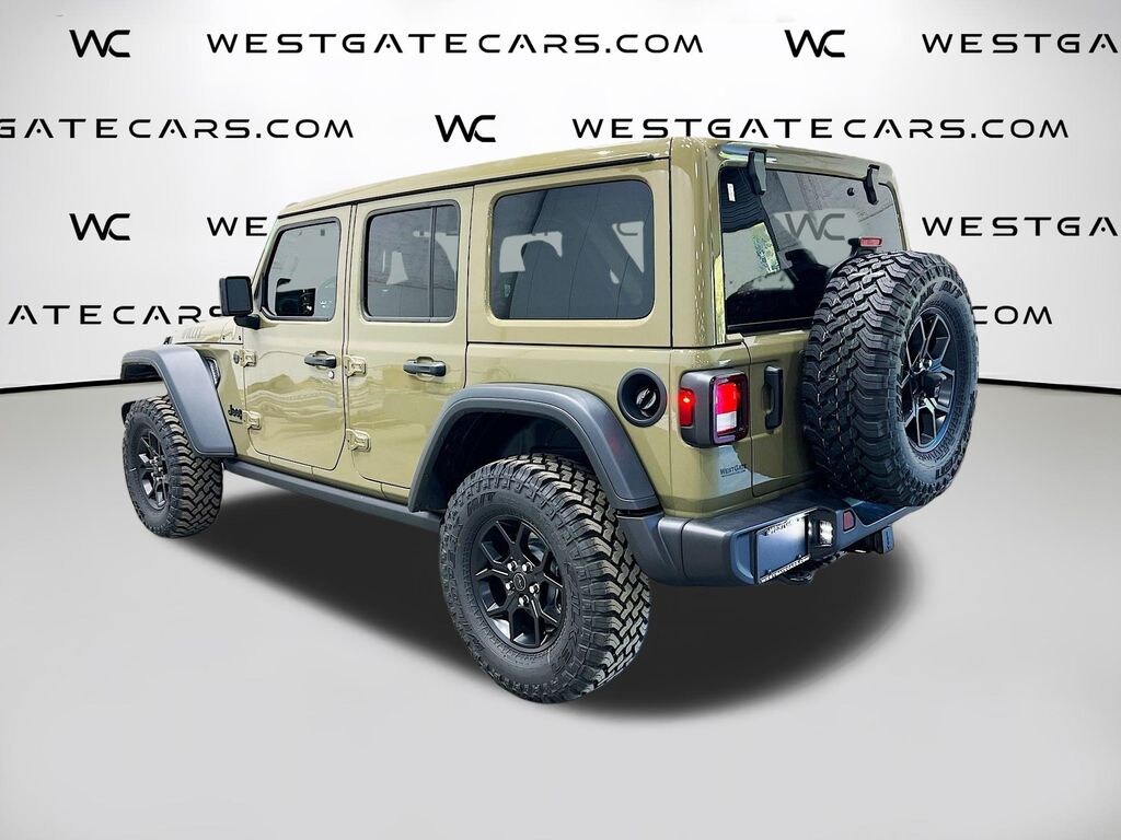 New 2026 Jeep Wrangler 4-DOOR WILLYS Sport Utility