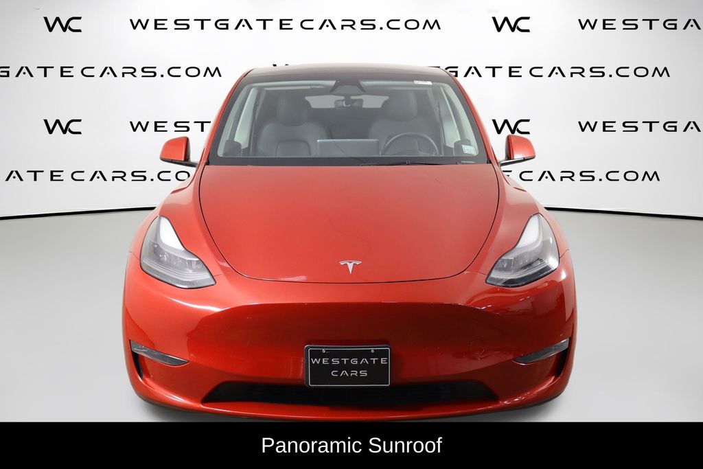 Used 2023 Tesla Model Y Long Range with VIN 7SAYGDEE7PA181877 for sale in Raleigh, NC