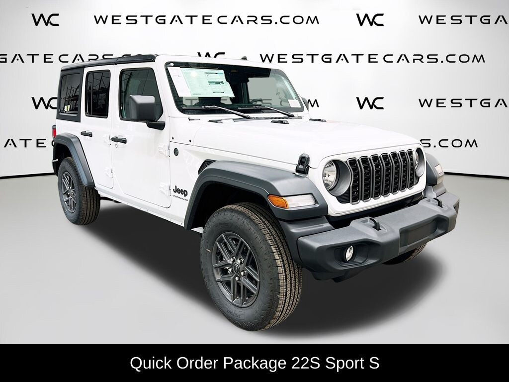 New 2026 Jeep Wrangler 4-DOOR SPORT S Sport Utility