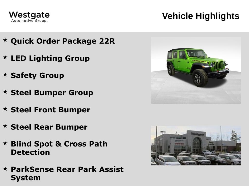 Used 2020 Jeep Wrangler Unlimited Rubicon SUV