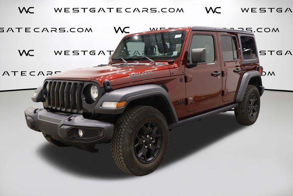 Used 2021 Jeep Wrangler Unlimited Willys SUV