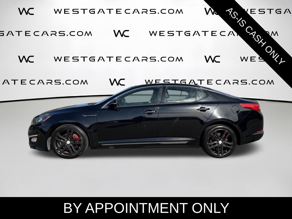 Used 2013 Kia Optima SX with VIN 5XXGR4A6XDG100593 for sale in Raleigh, NC