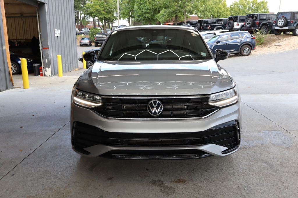 Used 2022 Volkswagen Tiguan SE R-LINE BLACK with VIN 3VVCB7AX0NM053184 for sale in Raleigh, NC