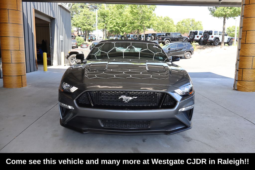 Used 2021 Ford Mustang EcoBoost with VIN 1FATP8UH0M5153192 for sale in Raleigh, NC