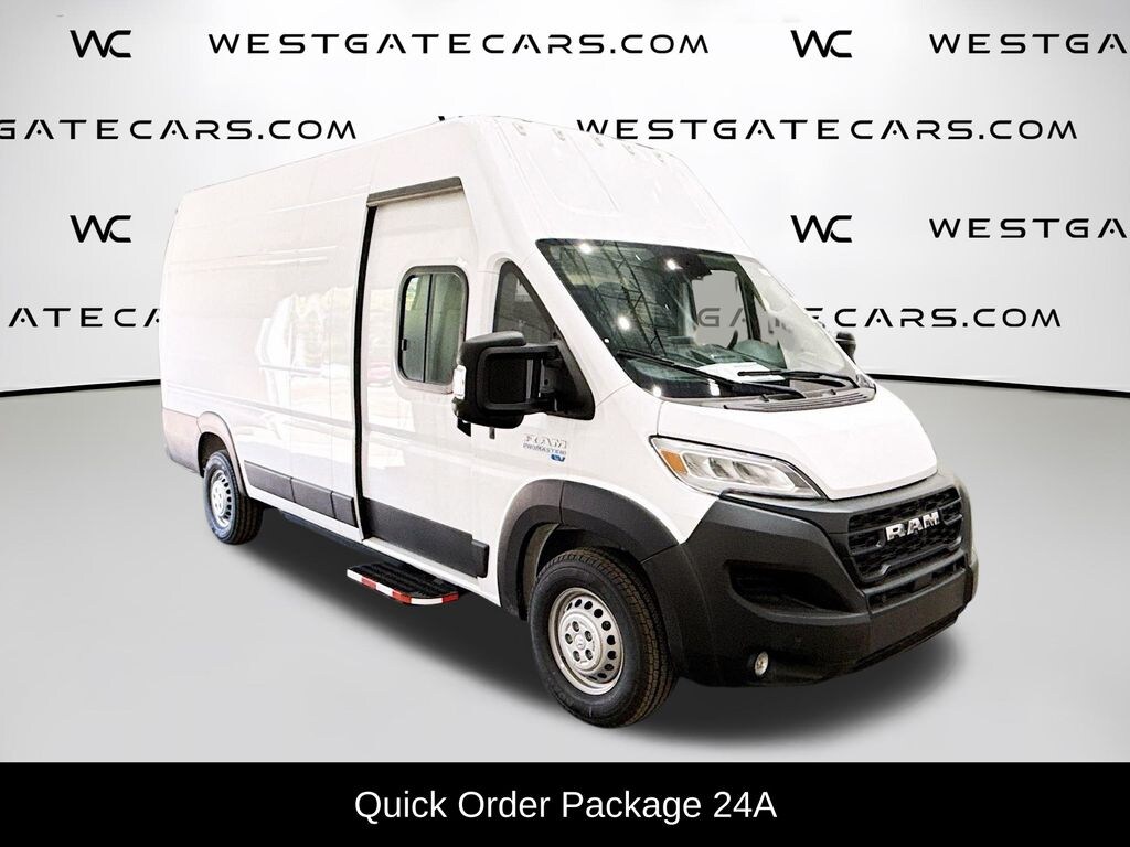 New 2024 Ram Promaster 3500 EV PROMASTER EV SUPER HIGH ROOF 159â WB EXT Cargo Van