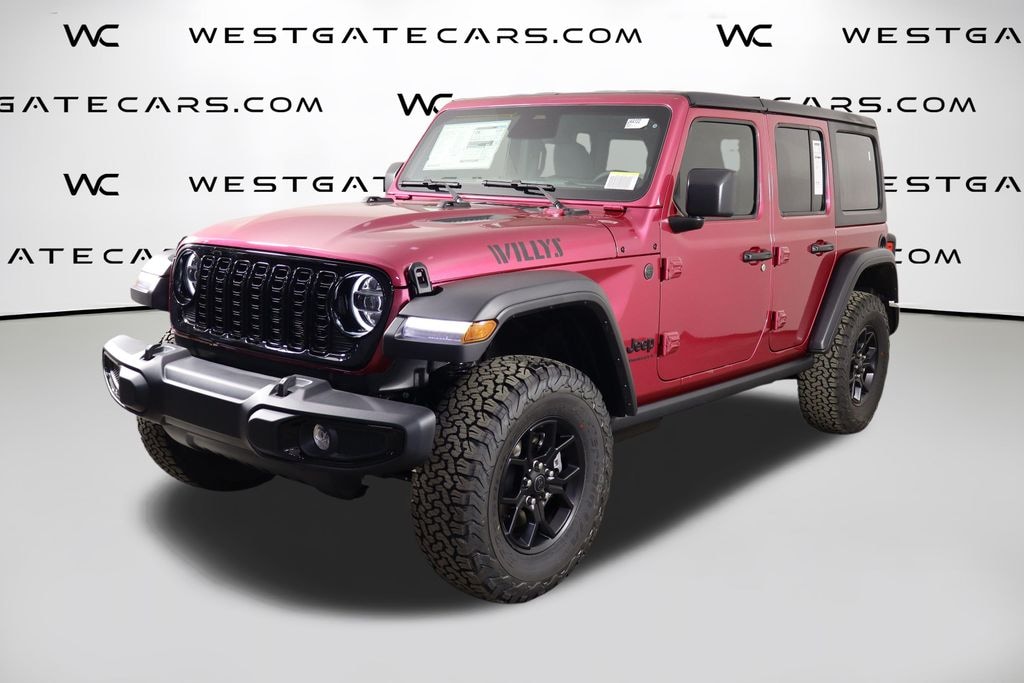 New 2026 Jeep Wrangler 4-DOOR WILLYS Sport Utility