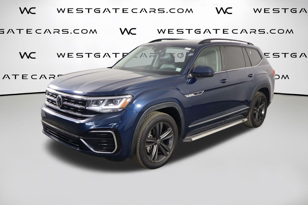 Used 2021 Volkswagen Atlas 3.6L V6 SE w/Technology R-Line SUV