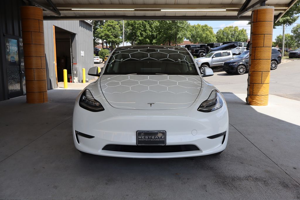 Used 2021 Tesla Model Y Long Range with VIN 5YJYGDEE8MF086532 for sale in Raleigh, NC