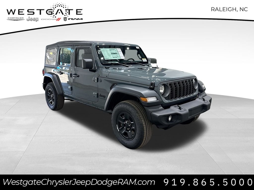 New 2026 Jeep Wrangler 4-DOOR SPORT Sport Utility