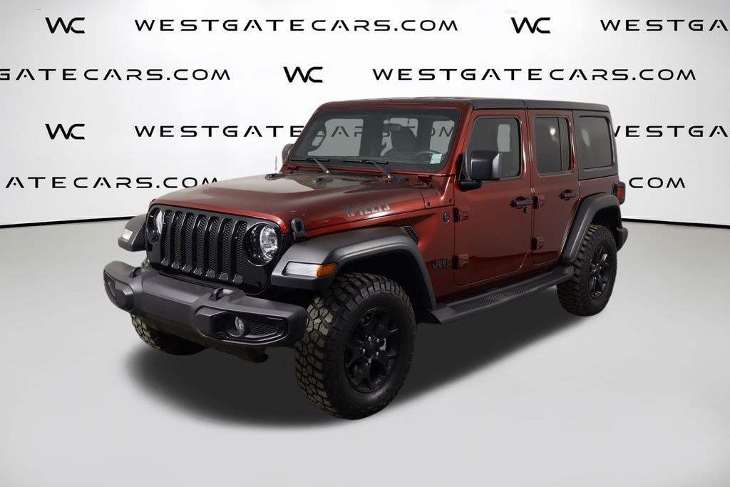 Used 2022 Jeep Wrangler Unlimited Willys SUV